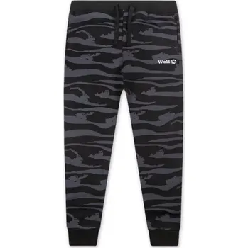 Dětské zateplené tepláky WOLF T2377 tm.šedé vel.98