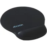Allsop Gelová podložka pod myš černá, 30mm podpora zápěstí
