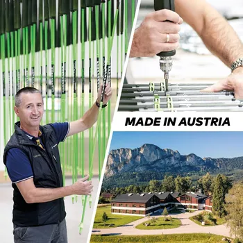 Běžecké lyžování Hole na běžky Komperdell National team Carbon Slalom without Punch Cover - 130