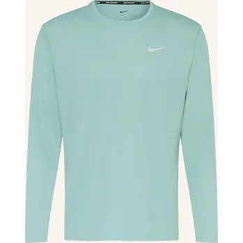 Pánské tričko Nike Pánské Běžecké Tričko Miler, tyrkysová, XXL