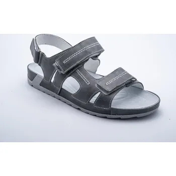 Pánské sandále MEDISTYLE zdravotní pánský sandál IVAN Barva: Šedá, Velikost EU: 47