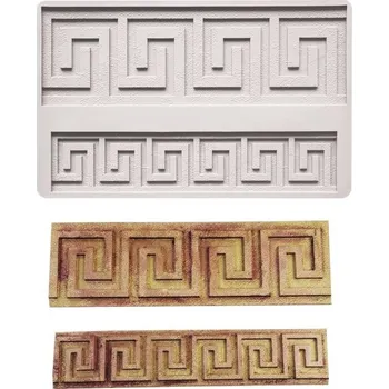 Přisada na vaření a pečení Silikonová formička na okraje dortu ornamenty 19,5x12,5cm - Cakesicq | Cukrářské potřeby