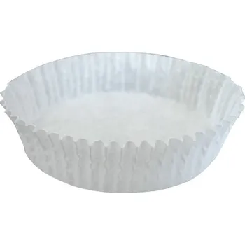 Košíček papírový prům. 80, v.20mm (bílý) 1000 ks/bal