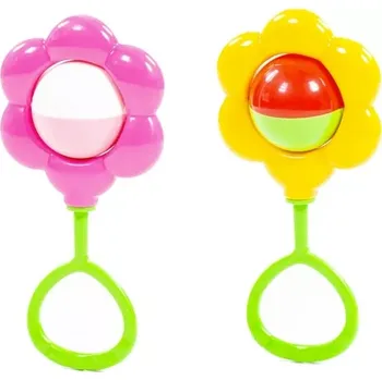 Chrastítko květinka 16 cm