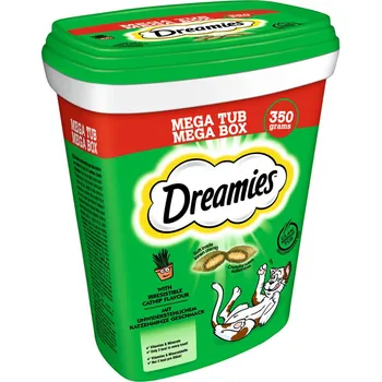 Krmivo pro kočku Dreamies megabalení Cat s šantou kočičí 350g