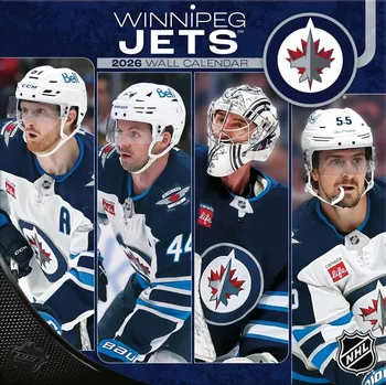 Kalendář JF Turner Kalendář Winnipeg Jets NHL 2026 Wall Calendar