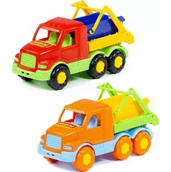 autíčko Plastové auto Maxík kontejner – sklápěcí nákladní vůz pro děti