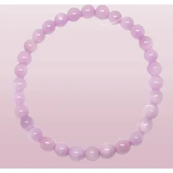 Náramek Kunzit luxusní náramek v AA kvalitě 7 mm