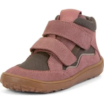 Dívčí zimní obuv Dívčí zimní barefoot boty TEX WOOL Gray Pink, Froddo, G3110254-6W, růžová - 32
