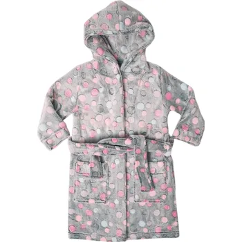 Dívčí župan WOLF Z2191 Dívčí župan šedý