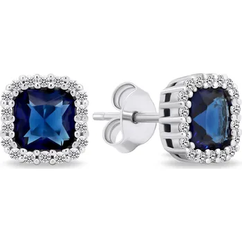 Náušnice Brilio Silver Oslňující stříbrné náušnice se zirkony EA600WB + 2 měsíce na vrácení zboží