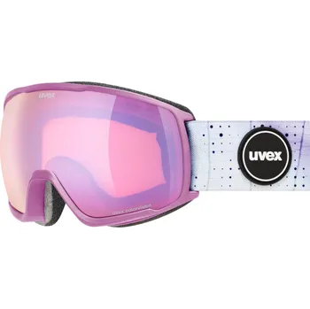 Uvex Victorious S CV - plum matt/mirror lilac/orange (S2) uni