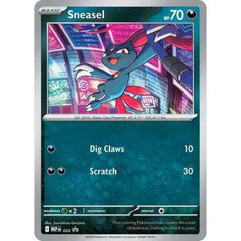 Sběratelská karetní hra Pokémon TCG Sneasel (MEP 020)