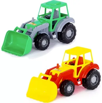 Dětské zboží Plastový traktor s čelním nakladačem Altaj