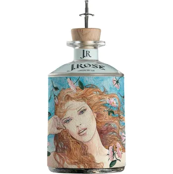 Gin J,Rose London Dry Artisan Gin No,9 43% 0,7 l (holá láhev)