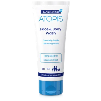 Sprchový gel novaclear ATOPIS mycí gel na obličej a tělo 200ml