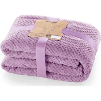 deka Deka z mikrovlákna DecoKing Henry šeříková, velikost 70x150