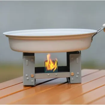 kempingová židle Skládací lihový vařič – ultralehký outdoorový vařič (HOR1)