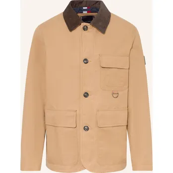 Pánský zimní kabát Tommy Hilfiger Pánská Bunda, velbloudí / tmavě hnědá, 48