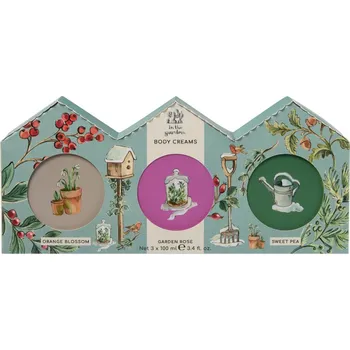 Kosmetická sada Heathcote & Ivory In the Garden Sada tělových krémů, 3 ks