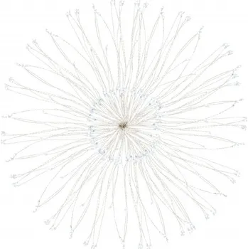 Vánoční dekorace Springos CL0116 hvězda Supernova 100 LED teplá bílá