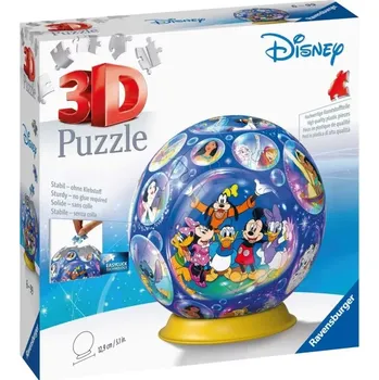 Puzzle Koule 3D puzzle DISNEY od RAVENSBURGER, 72 dílků