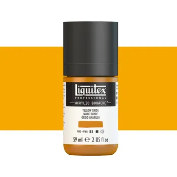 Vodová barva Akryl kvašová barva Liquitex - Yellow Oxide