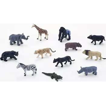 Figurka Mojo Mini svět Africká zvířátka 12 ks