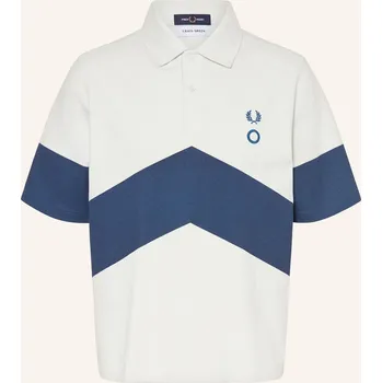 Pánská košile Fred Perry Pánské Jerseyové Polo Tričko, režná / tmavě modrá, S