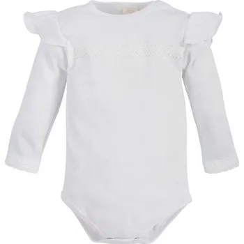 Makoma Body s krajkou a volánky Paris BÍLÉ - 62