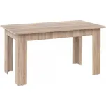 Jídelní stůl GENERAL NEW 140x80 - dub sonoma - SLEVA 3% s kodem radost25