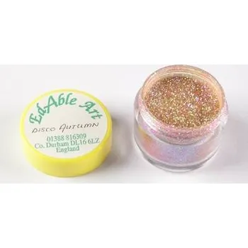 Jedlá dekorace na dort Třpyt dekorační disco Autumn - Edable Art