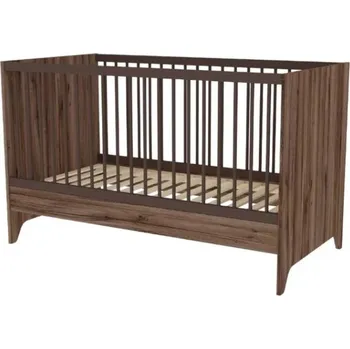 Dětská postýlka Faktum Variabilní postýlka Nest Walnut 70x140 cm