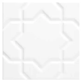 Obklad ADEX S.L. NERI ADNE4151 15 x 15 x 0,8 bílá 1,08 m2