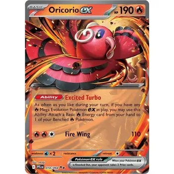 Sběratelská karetní hra Oricorio ex 018/094 - Phantasmal Flames