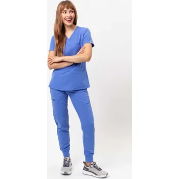 Dámský overall Dámská lékařská souprava Uniforms World 518GTK™ Phillip klasicky modrá