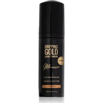 Samoopalovací přípravek Dripping Gold Luxury Tanning Mousse samoopalovací pěna odstín Ultra Dark 150 ml