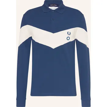 Fred Perry Pánská Piqué Polokošile, tmavě modrá / režná, L