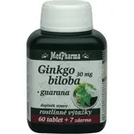 MedPharma Ginkgo biloba 30 mg + guarana, 67 tablet