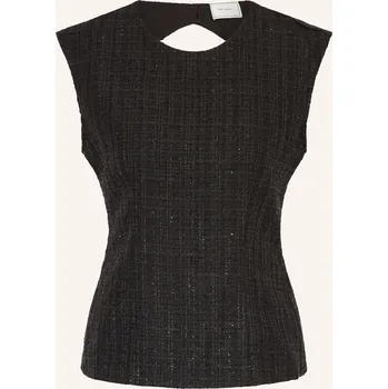 Neo Noir Dámský Bouclé Top Rafli, černá, 32