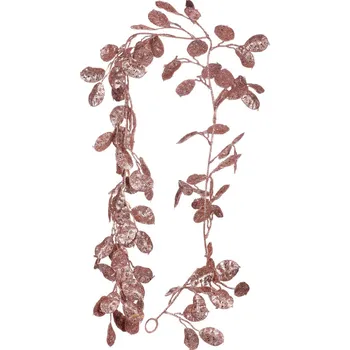 umělá květina Autronic Eukalyptus - umělá girlanda, barva růžová