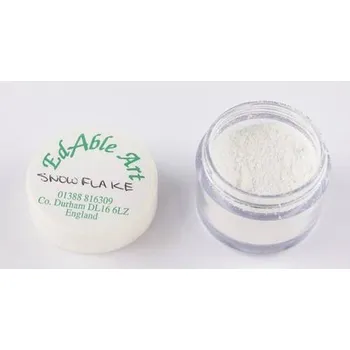 Potravinářské barvivo Prachová barva Snow Flake - Edable Art