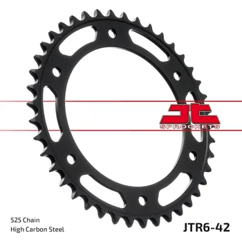 Řetězová sada pro motocykl JT sprockets Zadní řetězová rozeta JTR6-42 JT