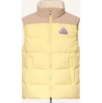 Pánská bunda Pyrenex Pánská Peřová Vesta Retro John Z Kombinace Materiálů,...