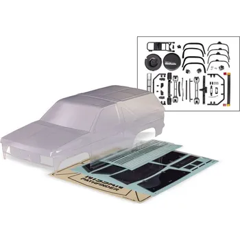 RC náhradní díl Traxxas Traxxas karosérie Nissan Pathfinder čirá