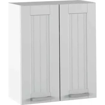 Kuchyňská linka Horní skříňka JULIA TYP 6 – světle šedá/bílá - SLEVA 3% s kodem radost25