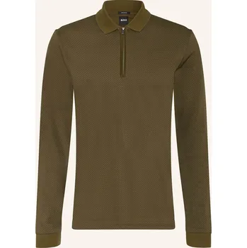 Pánská móda Boss Pánské Jerseyové Polo Tričko Peduzzi, khaki, M