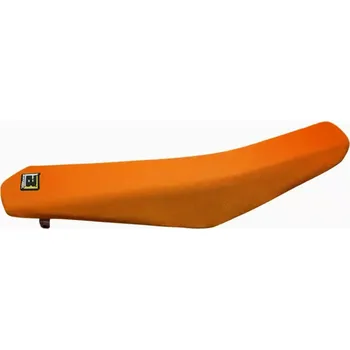 Moto sedlo Univerzální potah sedla motocyklu BLACKBIRD RACING SEAT COVER HIGH GRIP UNIVERSAL barva oranžová (doplňky pro motokros)