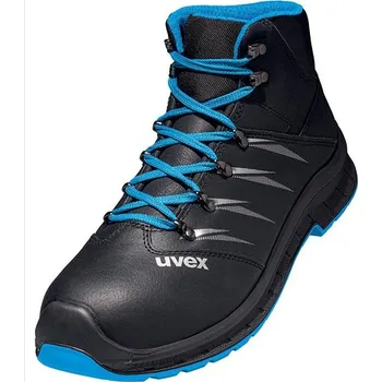 Pracovní oblečení Uvex 6935244 - Kotníková obuv uvex 2 trend, šíře 11, S3 SRC, černá/modrá, vel. 44