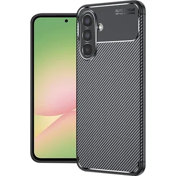 Pouzdro na mobilní telefon Techsuit CarbonFiber pouzdro pro Samsung Galaxy A56 5G černé